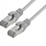 Kabel krosowy RJ45, CAT6A 500MHz, 1,0m, szary, S-STP(S/FTP), TPE/LSZH(Ultraflex), AWG26, z kablem surowym kat.7, Synergy 21 (S217603)