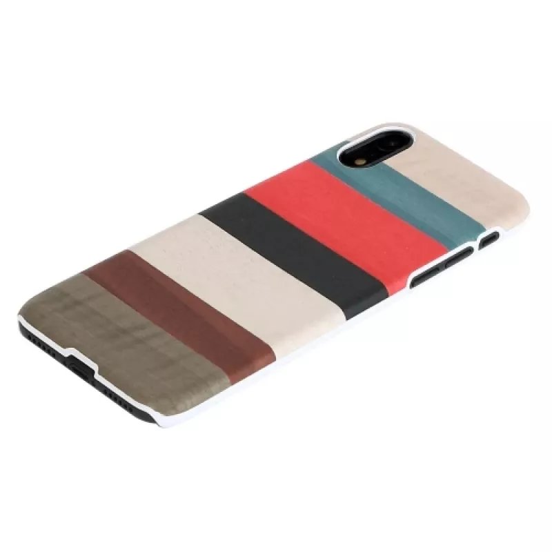 Etui na smartfona man and wood do iPhone XR — koralowa biel, obudowa ochronna