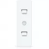 Ubiquiti UACC-Switch-DIN biały uchwyt z poliwęglanu