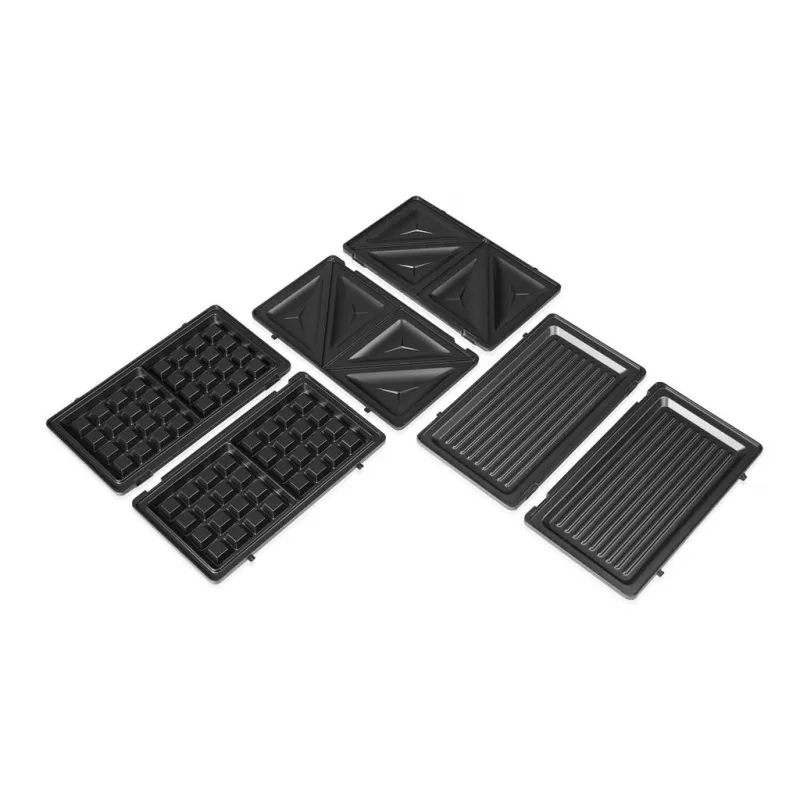 Opiekacz do kanapek Tristar SA-3071 750 W Czarny Tworzywo sztuczne Stal nierdzewna