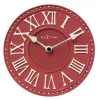 NeXtime klok 5187ro London Table, Ø16 cm, ścienny, czerwony/biały