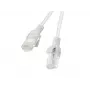 Kabel sieciowy LANBERG Cat6 U/UTP RJ-45 PCU6-10CC-0100-S, 1 m, szary