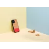 Ochronne etui na telefon Man and Wood do iPhone 12 mini — wzór jodełka azalia czarny