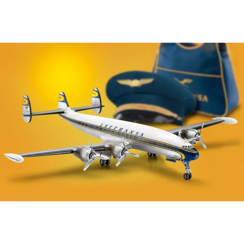 Zestaw modelu plastikowego REVELL Lockheed L.1049G Super Constellation Lufthansa model w skali