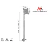 Maclean MC-504A S Regulowany uchwyt sufitowy 23-42 30kg