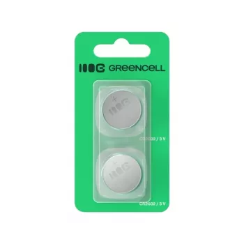 Bateria guzikowa zielony Cell Greencell Blister 2x CR2032 3V 220mAh