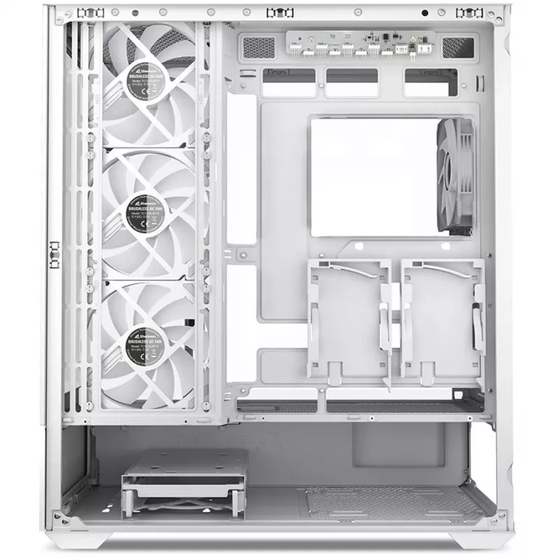 Obudowa PC Sharkoon AK6 RGB, ATX, biała