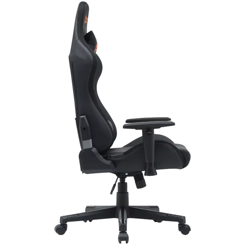 Fotel gamingowy CANYON Irida RGBCH03 RGB Czarny ergonomiczny design, regulowane podłokietniki, odchylane oparcie