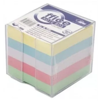Notes Forpus 9x9 cm, Assorti, nieklejone, z okładką (800) 0716-007