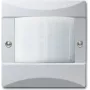 Bezprzewodowy czujnik 180° UP firmy busch jaeger — montaż sufitowy/ścienny, aluminium, 70×70×29 mm