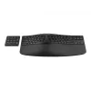 Klawiatura bezprzewodowa ergonomiczna HP 960, pełnowymiarowa (100%), bezprzewodowa, RF + Bluetooth, membranowa, czarna