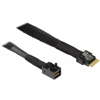 Kabel INTER-TECH SFF-8654 na SFF-8643 70 cm, wewnętrzne połączenie SAS (MPN 88885663)