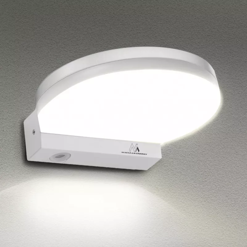 Zewnętrzna lampa ścienna LED MACLEAN MCE346W 15W — światło zimne/ciepłe nie określone