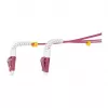 Synergy 21 LWL-2-Faser-Patchk. 3mtr.LC-LC 50/125um OM4 AD 2mm flexible Knickschutztülle - Multimode-Faser - 3 m