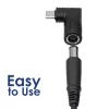 Akyga AK-ND-D15 adapter DC 2,5 x 0,7 mm – USB-C PD do zasilacza laptopa, 65 W