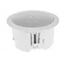 Sufitowy głośnik PA HQM-SOZ1625 16W 100V biały