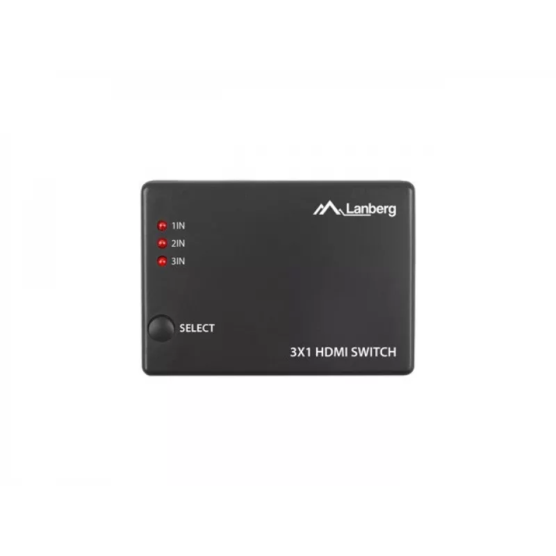 LANBERG PRZEŁĄCZNIK WIDEO 3X HDMI + PORT MICRO USB