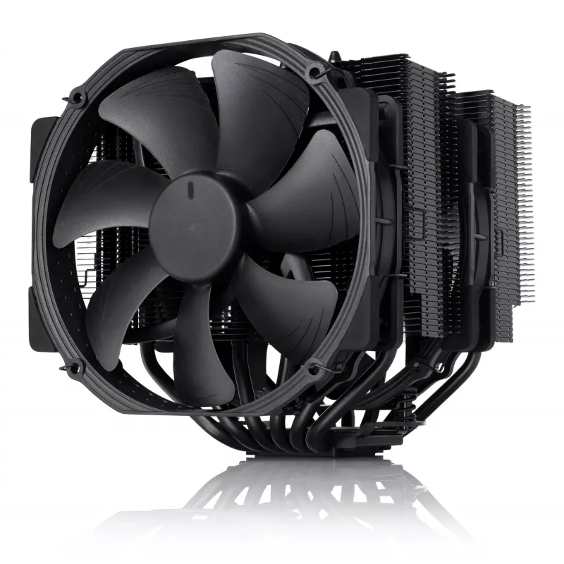 Chłodzenie procesora Noctua NH-D15 Chromax Pure Czarny z dwoma wentylatorami 140 mm