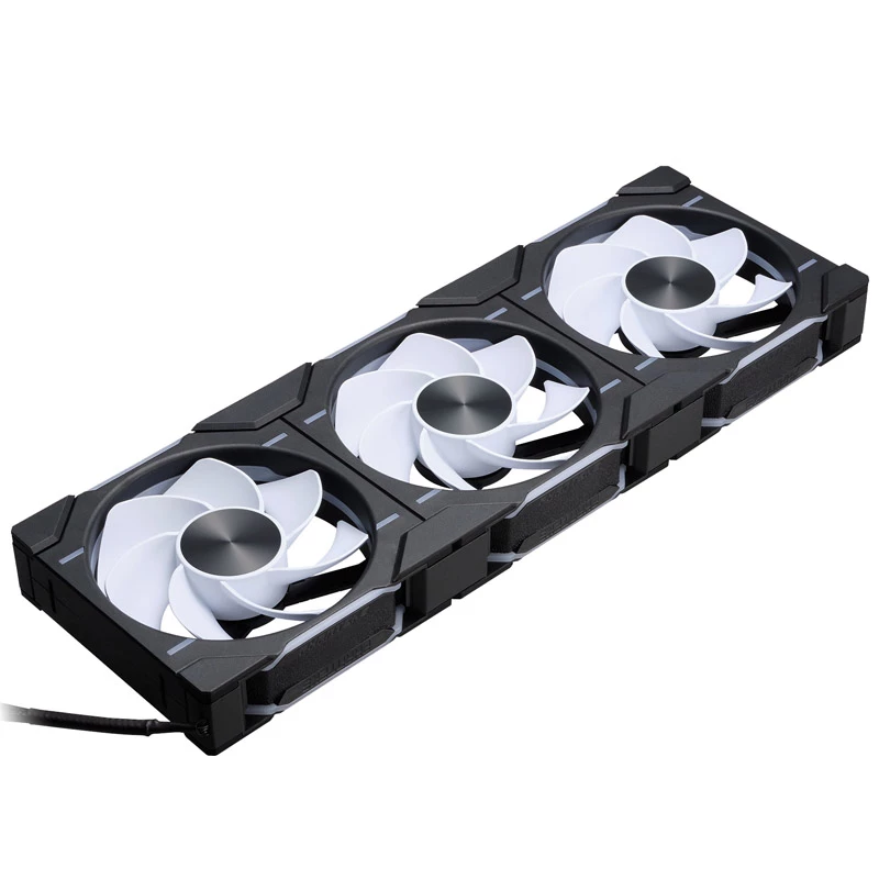 PHANTEKS D30-120 120mm ARGB wentylatory obudowy, czarne, 3 szt.