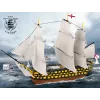 Zestaw konstrukcyjny Cobi HMS Victory — 2517 elementów, szczegółowy model historycznego żaglowca