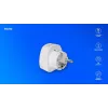 Adapter podróżny SAVIO AP-01, gniazdo US – wtyczka EU