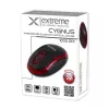 Bezprzewodowa mysz optyczna Bluetooth 3D Cyngus czerwona
