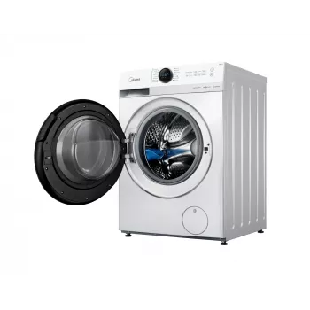 Pralka Midea MF200W80WB/W-HR, ładowanie od przodu, 8 kg, 1400 obr./min, LCD, para, szerokość 60 cm