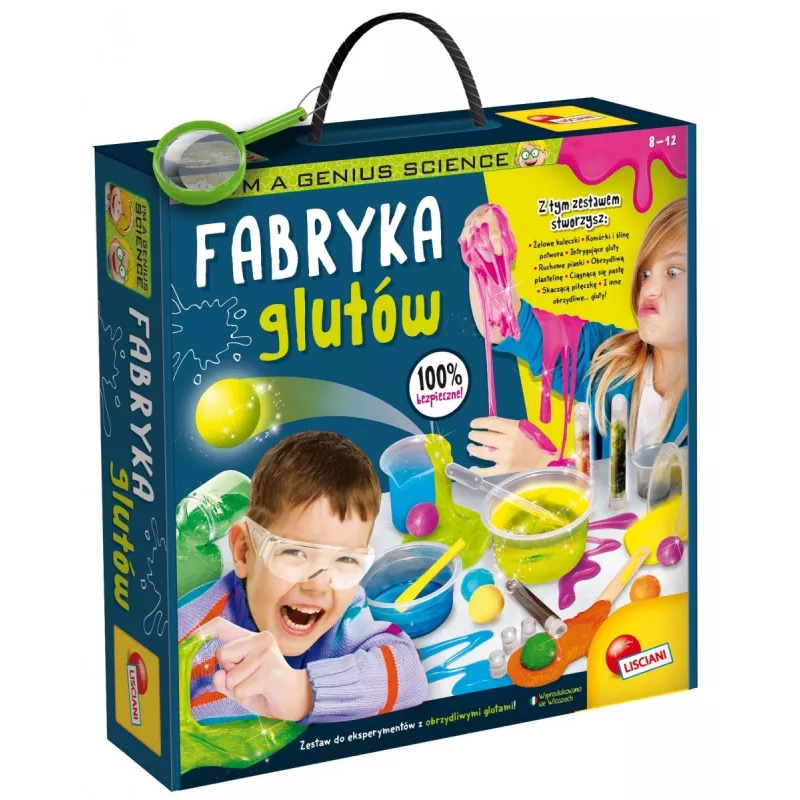 Zestaw do tworzenia slime'ów Liscianigiochi I'M A Genius — praktyczny zestaw do robienia slime'ów