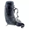 Damski plecak turystyczny Deuter Aircontact Lite 45+10 SL, czarny