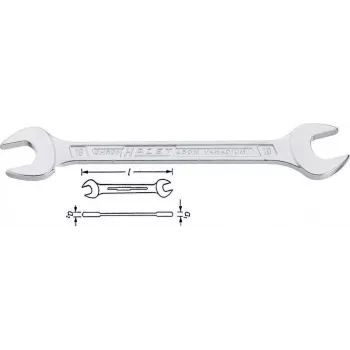 Hazet klucz płaski dwustronny, s: 12 mm, s: 13 mm (450N-12X13)