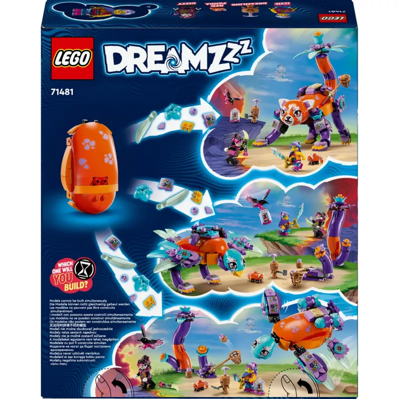 Zestaw LEGO DREAMZzz Izzie Dream Animals 71481 – kolekcjonerski zestaw do zabawy
