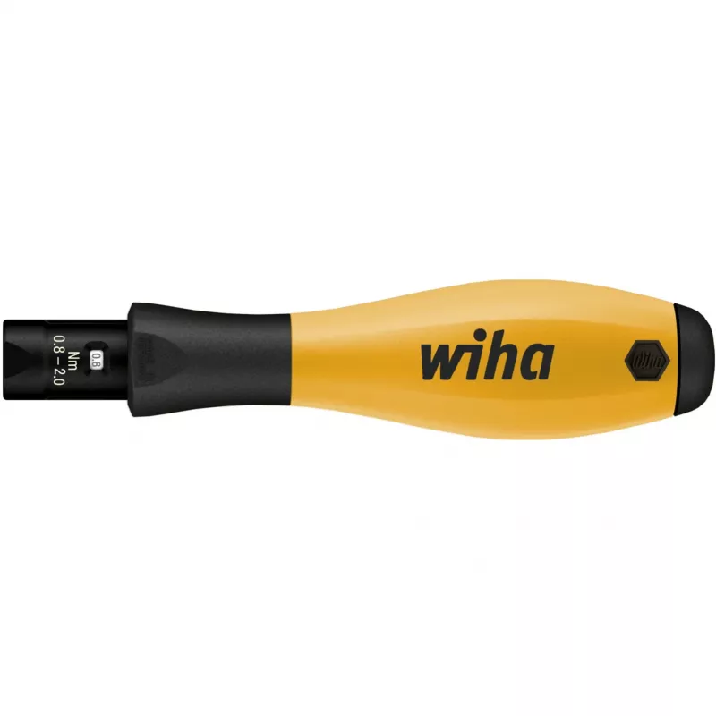 Wiha ESD wkrętak dynamometryczny TorqueVario-S 0,8 - 2 Nm DIN EN 61340-5-1, DIN EN ISO 6789, DIN EN 26789 (26866)
