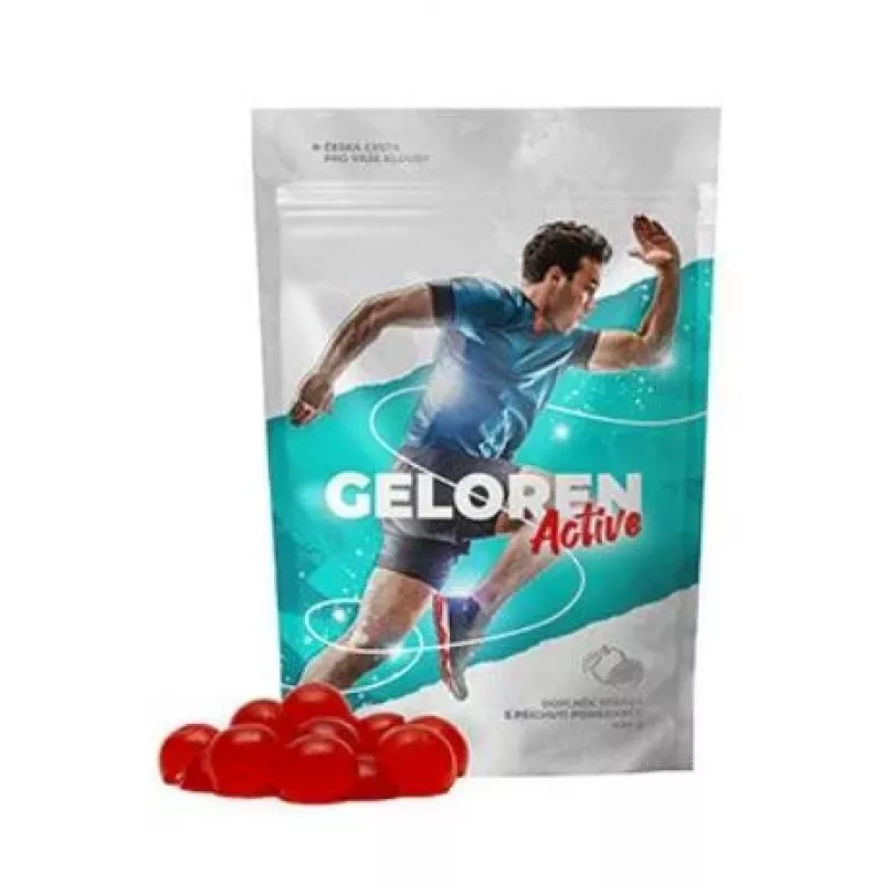 CONTIPRO GELOREN Active pomarańczowy żelki na stawy, 90 szt. / 410 g
