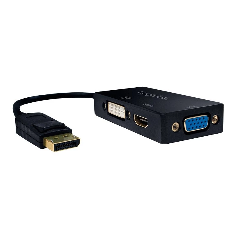 Konwerter 4K DisplayPort na DVI/HDMI/VGA