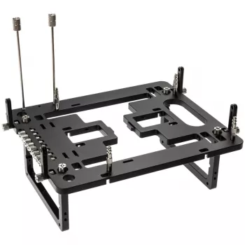Streacom benchtable BC1 Mini V2 czarny — kompaktowa obudowa otwarta z chłodzeniem pasywnym
