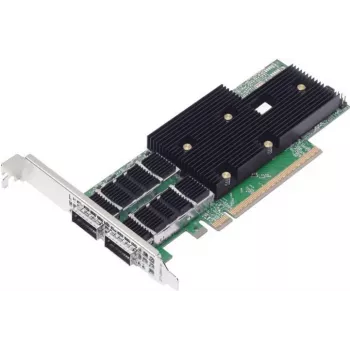 BC 200 GbE 2-port QSFP112 Server Adapter NetXtreme P2200G (2x QSFP112) bulk PCIe 5.0 x16 incl. pełnowysokościowa i niskoprofilowa zaślepka