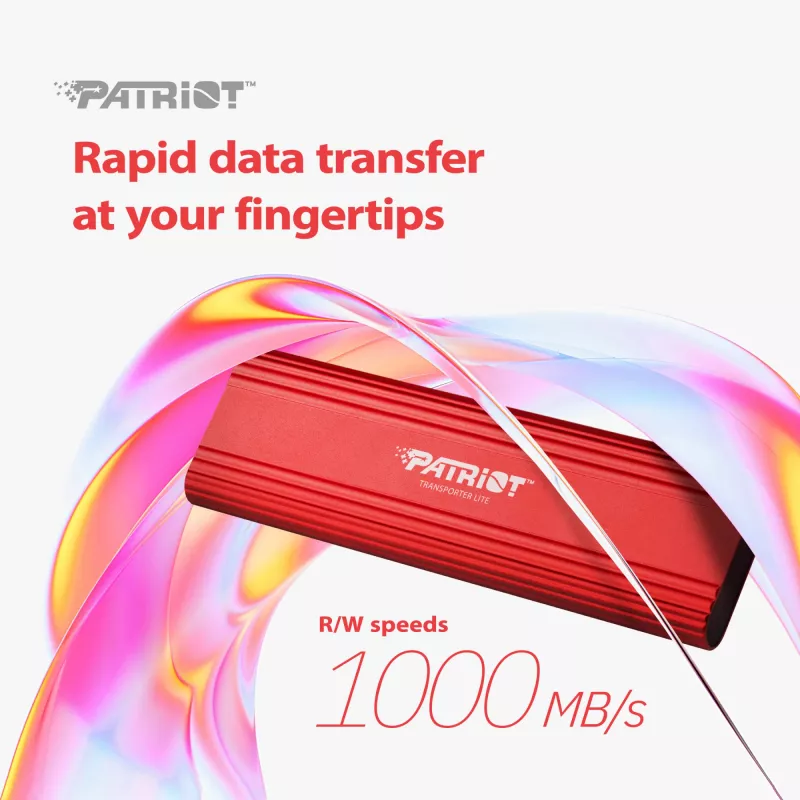 Dysk SSD 4TB Transporter Lite 1000/1000 MB/s Type-C