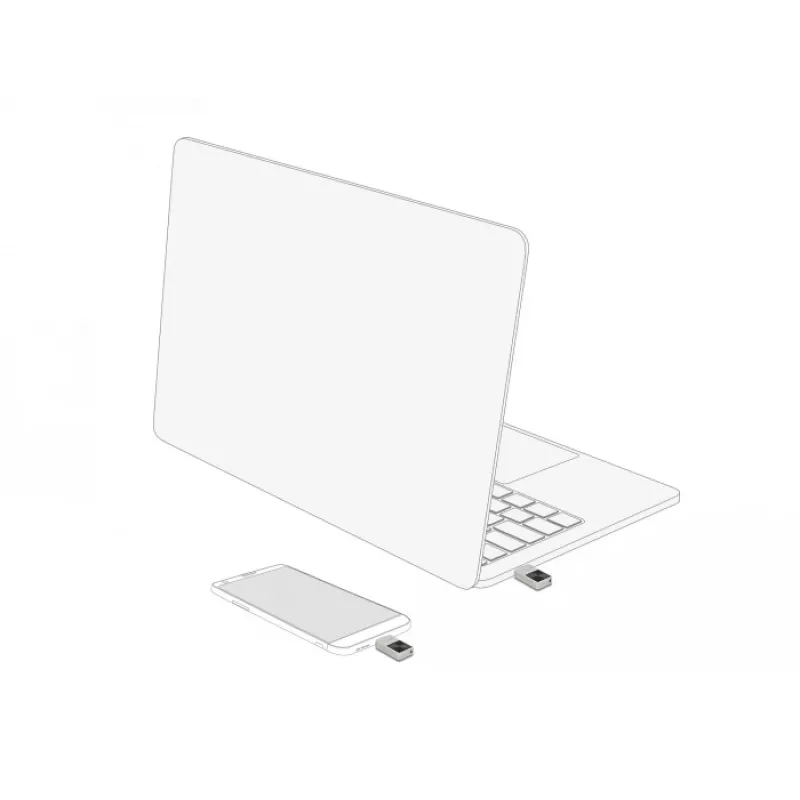 Pamięć USB DeLOCK 128 GB Mini karta pamięci USB-C