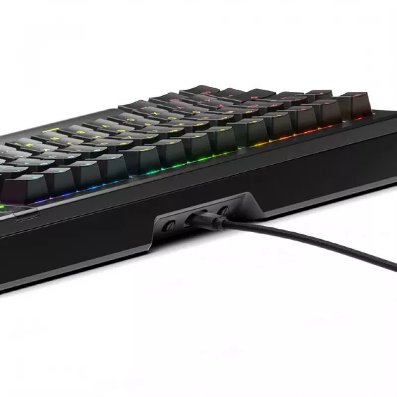 Mechaniczna klawiatura 75% GLORIOUS GMMK 3 Pro — Pre‑Built ISO (DE), przełączniki Fox, czarna