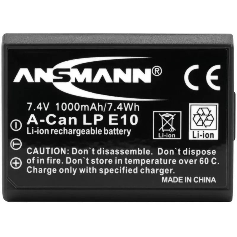 Bateria Ansmann A-Can LP E10 litowo-jonowa 1000 mAh