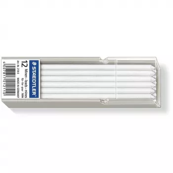 Wkład do markera Staedtler Lumocolor 218 biały 12 szt.