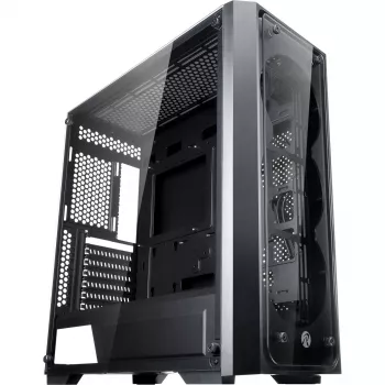 RAIJINTEK PONOS TG4 - Desktop - PC - SPCC - Czarny - ATX - EATX - EEB - micro ATX - Mini-ATX - Gaming