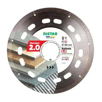 Diamentowa tarcza Distar Esthete 2.0 125 mm, otwór 22,23 mm