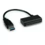 ROLINE Adapter USB 3.0 do SATA - Kontroler pamięci masowej - 6,4 cm, 8,9 cm (2,5, 3,5) - SATA 6Gb/s - 600 MBps - USB 3.0 - Czarny (12.02.1043)