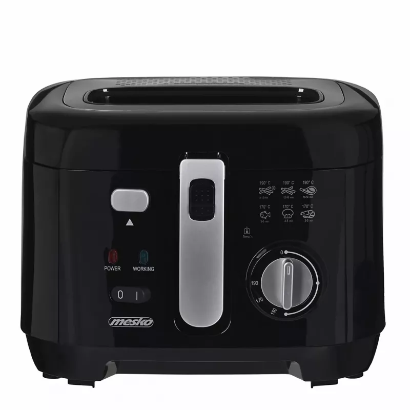 Frytkownica Mesko Home MS 4908 Pojedyncza 2.5 L 1800 W Czarno-szara