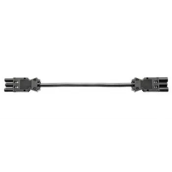 Kabel zasilający Bachmann 375.053 Czarny 1 m