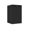Wall-mounted sieciowy rack LANBERG WF10-2309-00B — 9U, 280×469×310 mm, IP20, Czarny