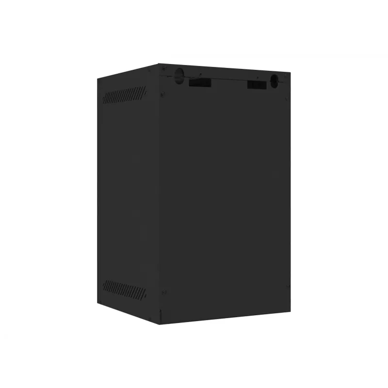 Wall-mounted sieciowy rack LANBERG WF10-2309-00B — 9U, 280×469×310 mm, IP20, Czarny