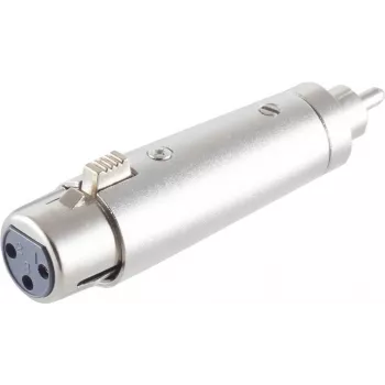 adapter kablowy XLR na RCA ShiverPeaks BS55061 — złącze XLR żeńskie na RCA męskie