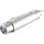 adapter kablowy XLR na RCA ShiverPeaks BS55061 — złącze XLR żeńskie na RCA męskie